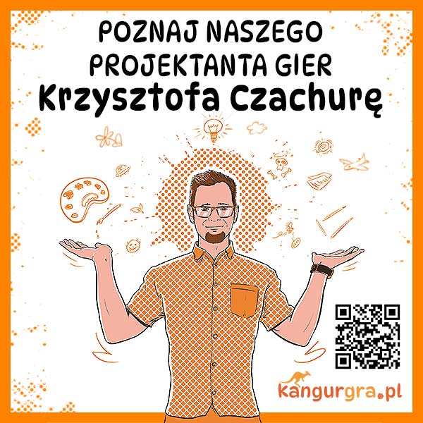 grafika komiksowa - Poznaj naszego projektanta kreatywnego Krzysztofa Czachurę - od KangurGra.pl 